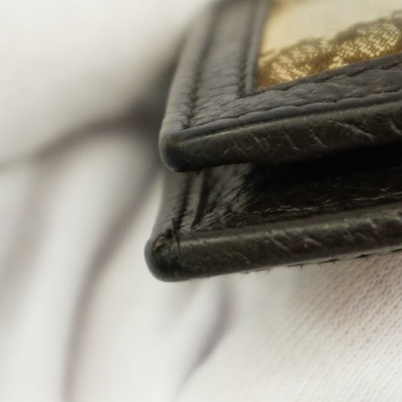 Gucci Wallet GG Canvas 292534 Brown Men's - Picture 13 of 16